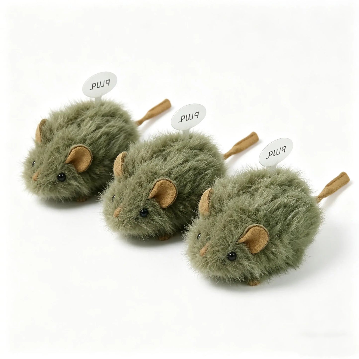 Cat Toy Interactive Plush Mouse Cat Toy Sound Mouse Toy Catnip Toy Bite Resistant Chew Toy for Cats Dogs Boredom Relief Pet Toy Gift